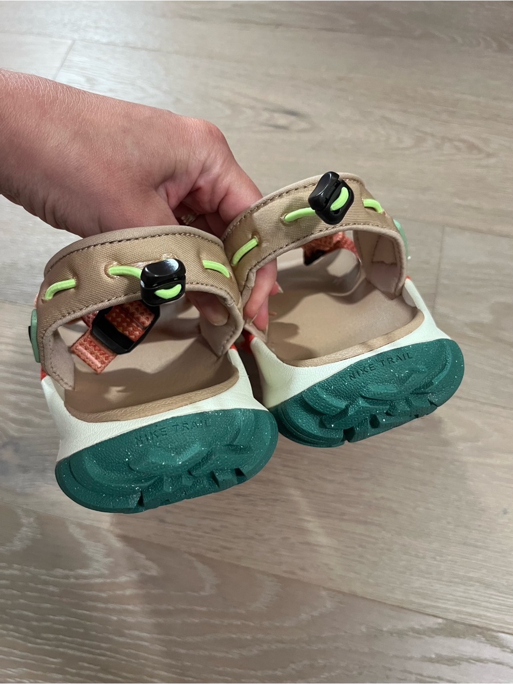 Nike Oneonta Strappy Trail Sandals Light Madder Root Pink Orange Size 8 - Picture 6 of 7